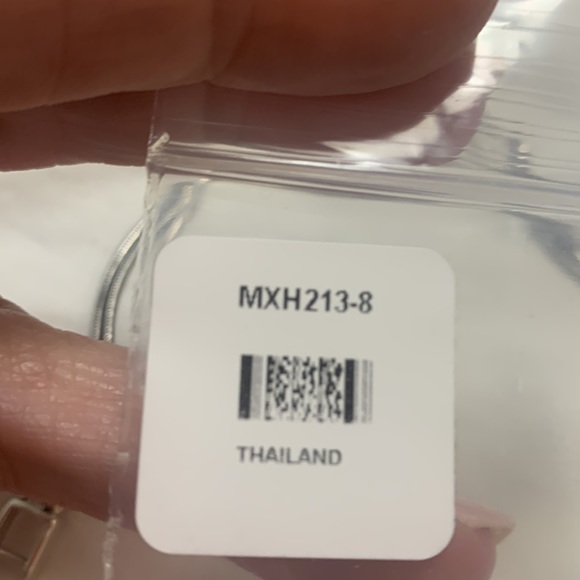 NWT JTV Blue Turquoise Sterling Silver Solitaire Bracelet - Picture 7 of 7